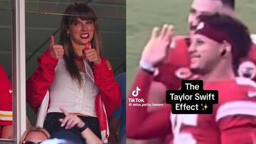 Swift attended the Kansas City Chiefs game on Sunday amidst rumors that she and Travis Kelce are dating. Watch the moment the players and staff noticed her.