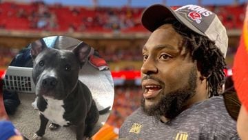Nnadi, ganador de la Super Bowl, dona 17.000 dólares para la adopción de mascotas