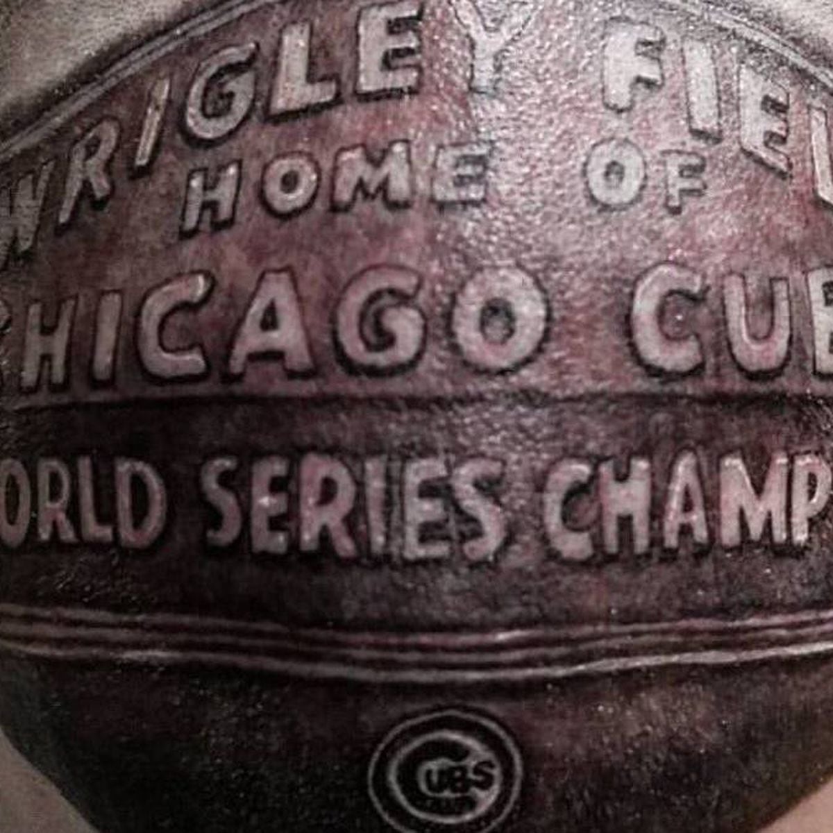 This is the most insane Cubs World Series tattoo you'll see