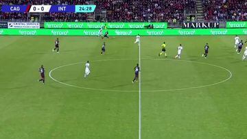 Resumen y goles del Cagliari vs. Inter Milán de Serie A