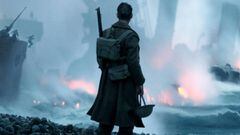 Cartel oficial de la película de Christopher Nolan 'Dunkirk', 'Dunkerque' en castellano.