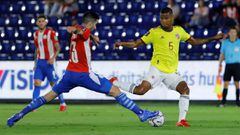 Colombia visita a Paraguay en el estadio Defensores del Chaco por la fecha 10 de las Eliminatorias Sudamericanas.