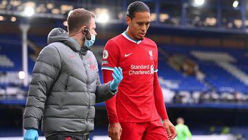 Liverpool boss Klopp: Van Dijk's knee does not look like a knee should
