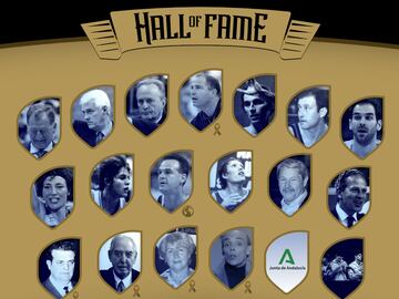 Los integrantes del Hall of Fame