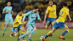 1x1 del Barça: sólo Messi destaca en un equipo disparatado