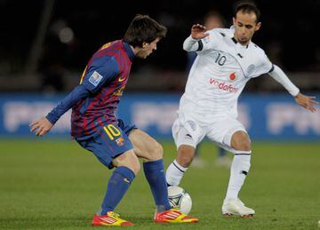 El 15 de diciembre de 2011, Barcelona se enfrentó al cuadro de Catar y ganaron 4 a 0, Messi disputó los 90 minutos y no pudo anotar.