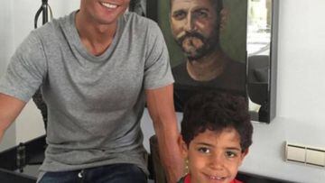 Happy Father's Day from the Ronaldos