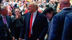 El presidente de Estados Unidos no fue bien recibido durante su visita al evento de artes marciales mixtas celebrado en Nueva York, Estados Unidos.