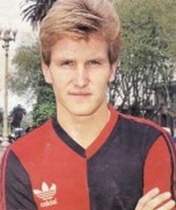 Luka Tudor con Newell's Old Boys en Clausura 1992.