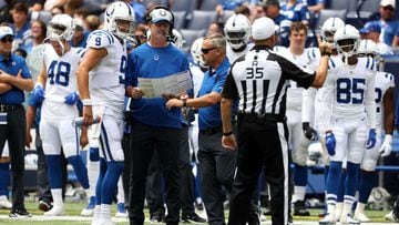 La situaci&oacute;n de quarterbacks de los Indianapolis Colts es complicada y el head coach Frank Reich necesita que los QBs aprendan de sus errores.