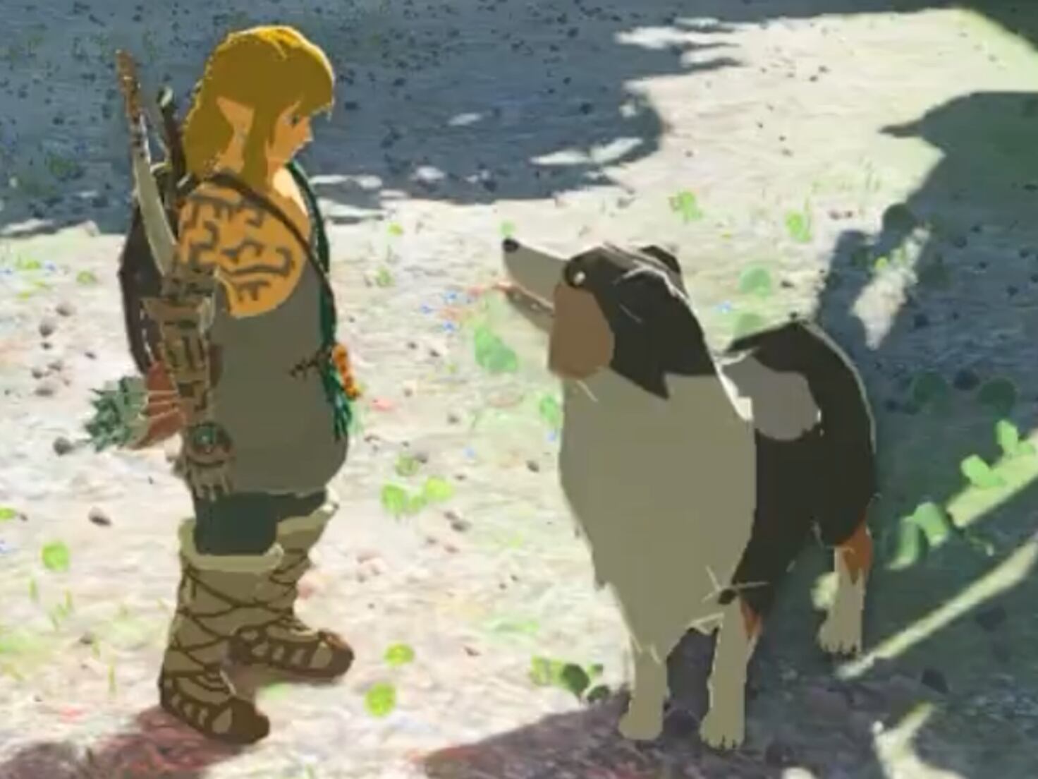 where is the dog in breath of the wild