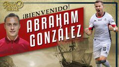 Abraham Gonz&aacute;lez, refuerzo del Veracruz.