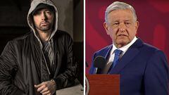 Aclaran que el supuesto rap de Eminem contra AMLO es falso