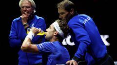 Federer se despide del tenis con Nadal y entre lágrimas
