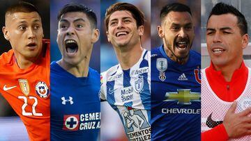 Tres Liga MX luchan por tomar un lugar en la selección de Chile