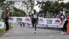 Tola y Chepngetich ganan la Media Maratón de Bogotá