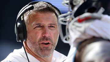 Former head coach Mike Vrabel of the Tennessee Titans