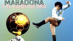 ¿Por qué Maradona y Pelé no ganaron un Balón de Oro?