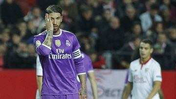Real Madrid cae con autogol de Sergio Ramos