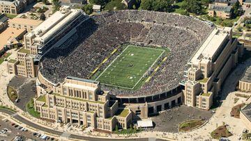Notre Dame Stadium recibir&aacute; por primera vez en 90 a&ntilde;os de historia un partido de futbol soccer, cuando Liverpool enfrente al Borussia Dortmund.