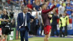 Cristiano's touchline hysterics: "didn't help" in Euros final says Mourinho
