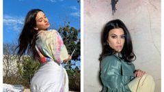Rosalía se convierte en la profesora de español de Kourtney Kardashian