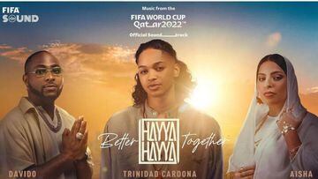 'Hayya Hayya', la canción oficial del Mundial de Qatar 2022.