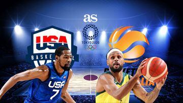 All the information you need on how and where to watch USA take on Australia in the Tokyo 2020 Olympic Games basketball tournament semifinals on Thursday.