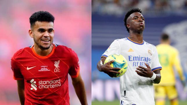 Díaz vs. Vinicius, el duelo por las bandas en la final de Champions