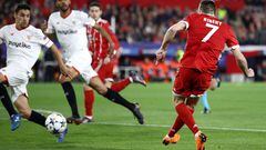 Gol 1-1 de  Franck Ribery