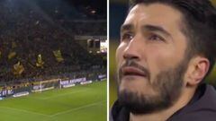Sahin: Borussia Dortmund fans salute Turk in emotional scenes