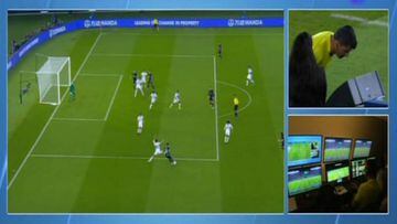 El VAR anuló el gol de Casemiro por fuera de juego de Benzema