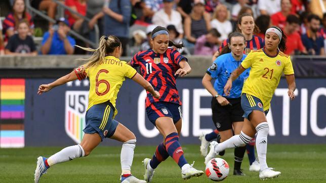 Colombia cae goleada en el primer amistoso ante Estados Unidos
