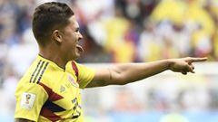 Juan Fernando Quintero marc&oacute; el primer gol de la Selecci&oacute;n Colombia en el Mundial de Rusia 2018