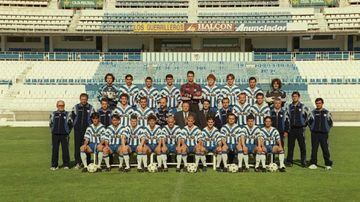 Atletico Malagueño de 1994. Pasó a ser Málaga CF.