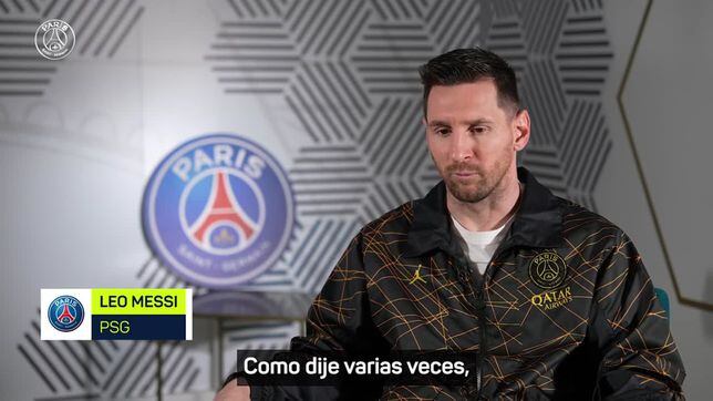Messi, sincero: “Me costó mucho adaptarme a París”