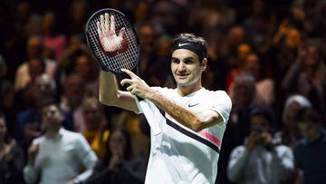 Resumen y resultado del Federer-Dimitrov (6-2, 6-2): número uno y torneo para el suizo en Holanda