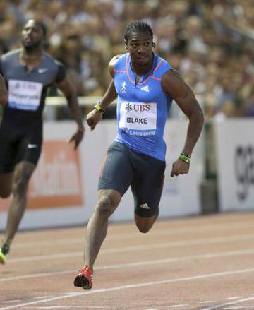 Atleta jamaicano de velocidad, es poseedor de la segunda mejor marca en los 100m con 9,69 s, por detrás de Usain Bolt (9,58), y empatado con Tyson Gay.