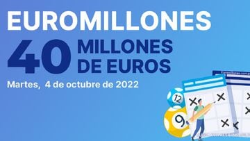 Euromillones: comprobar los resultados del sorteo de hoy, martes 4 de octubre