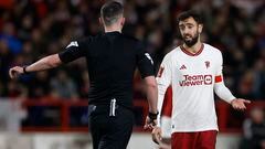 Nottingham Forest boss Nuno Espirito Santo said he “didn’t see what ten Hag saw” after the Manchester United boss claimed Bruno Fernandes was targeted.