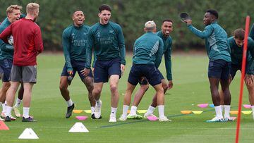 Arsenal will face PSV Eindhoven today after a 6-year absence from the Champions League and Gabriel Jesus tells what music they're using to get inspired.
