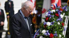 El presidente Joe Biden acudi&oacute; a la ceremonia del Memorial Day para honrar a todos los soldados que perdieron la vida sirviendo al ej&eacute;rcito norteamericano.