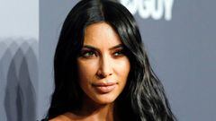 La celebridad Kim Kardashian West en la Gala amfAR 2019 del 6 de febrero de 2019 en el Cipriani Wall Street de Nueva York (EE. UU.).
