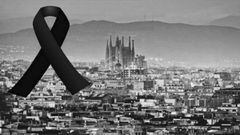 Imagen de condolencias de Leo Messi por los fallecidos en el ataque terrorista de Barcelona.