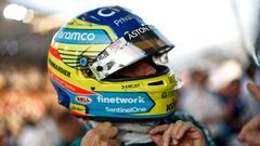 Fernando Alonso (Aston Martin). Yas Marina, Abu Dhabi. F1 2023.