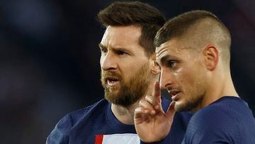 Lionel Messi generó una gran relación con Marco Verratti durante su etapa con él en PSG, por lo que le dejó saber sus deseos de cara al futuro.