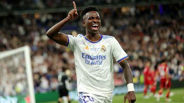 Vinicius currently occupies a non-community position at Real Madrid.