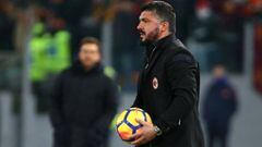 AC Milan coach Gennaro Gattuso 