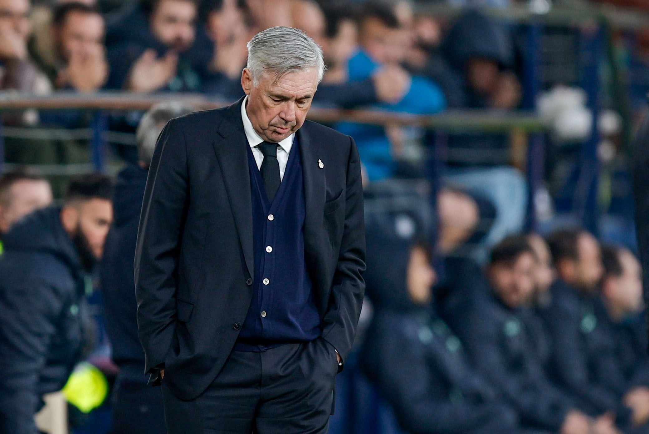 Carlo Ancelotti, entrenador del Real Madrid.