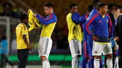 James Rodr&iacute;guez, jugador de Colombia